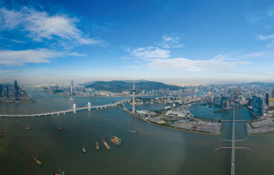 The entirety Macao and its waters is covered in the draft urban master plan