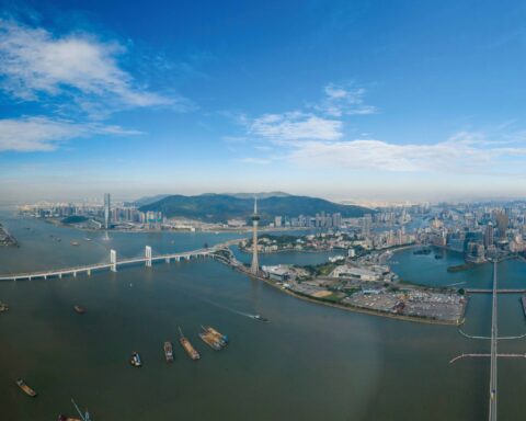The entirety Macao and its waters is covered in the draft urban master plan