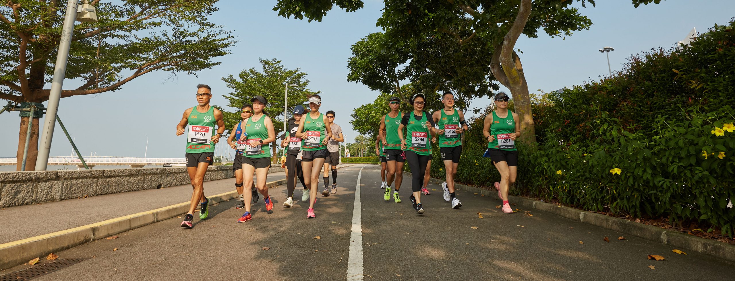 The ’virtual London Marathon’ was just warm-up