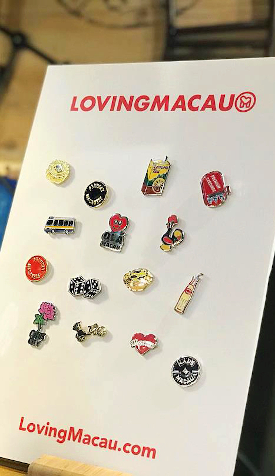 Macao-inspired magnets by Loving Macau