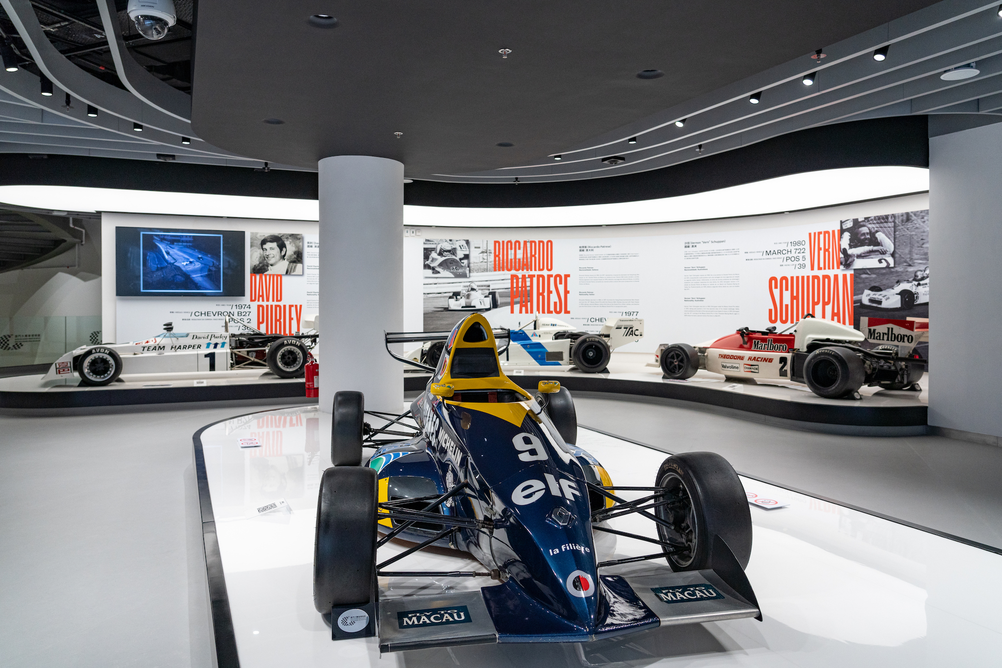 Formula cars of David Purley, Riccardo Paterse and Vern Schuppan