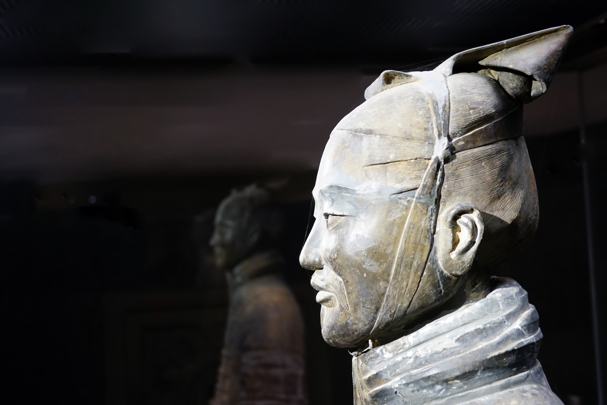 Close-up of a Terracotta Warrior