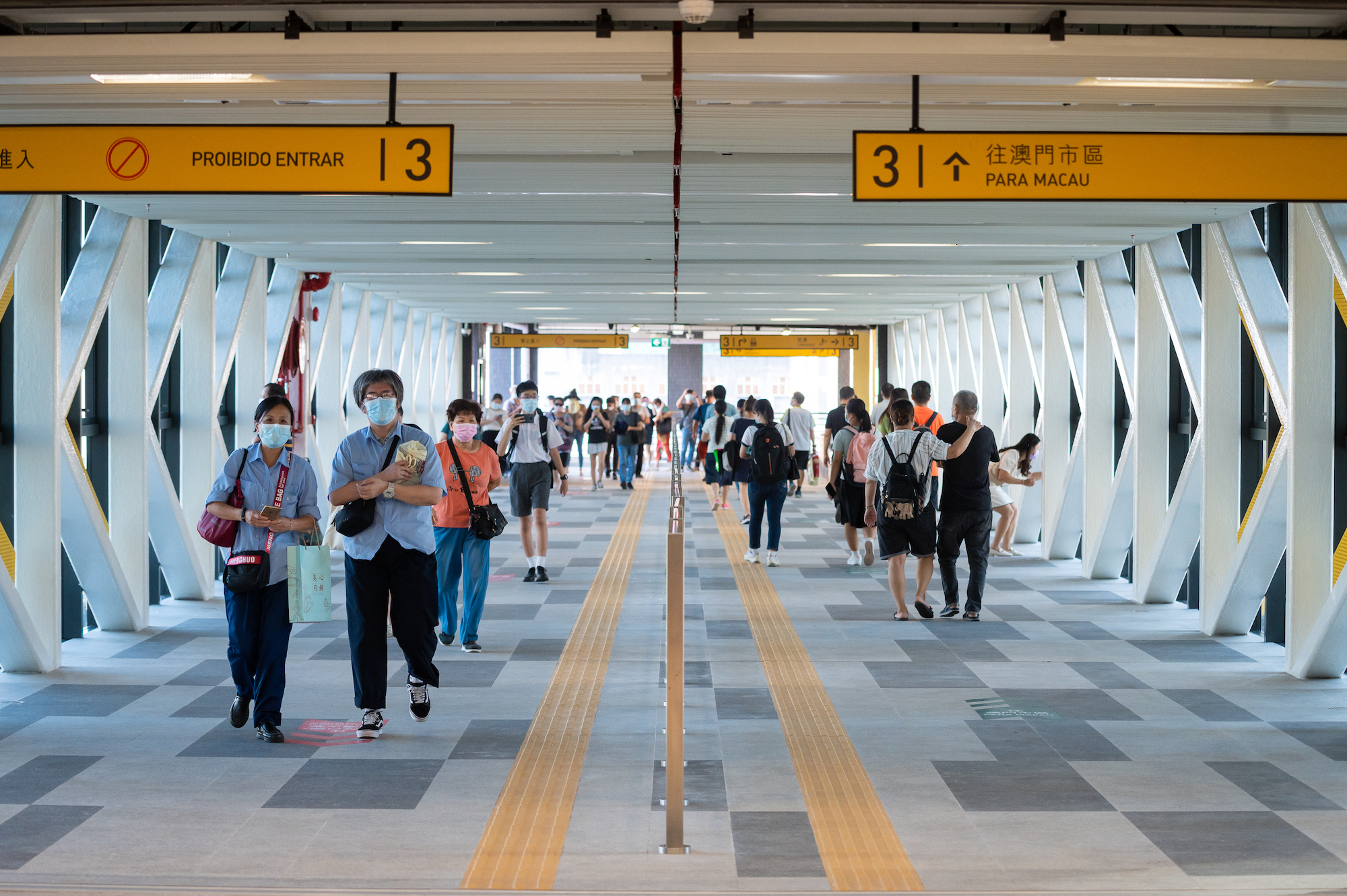 In development for the past two years, the Qingmao Checkpoint is the fifth border connecting Macao to mainland China