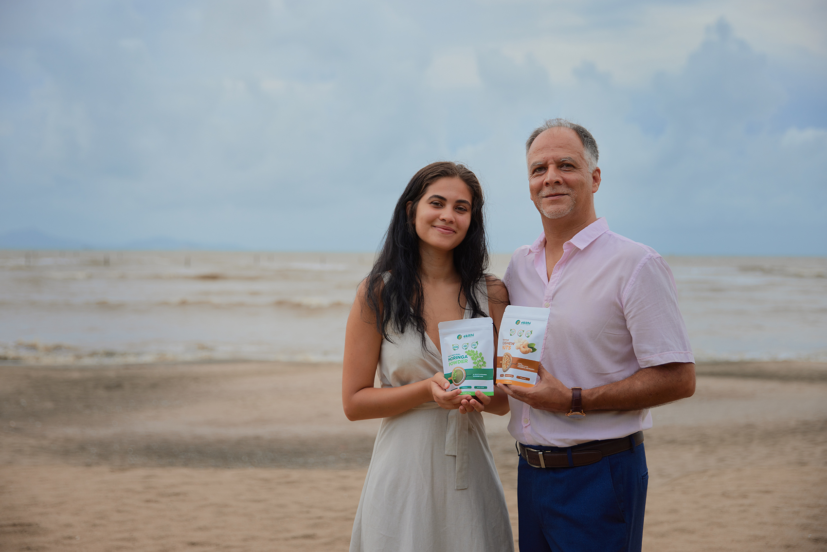 Rui Pereira (right) and his daughter Luana