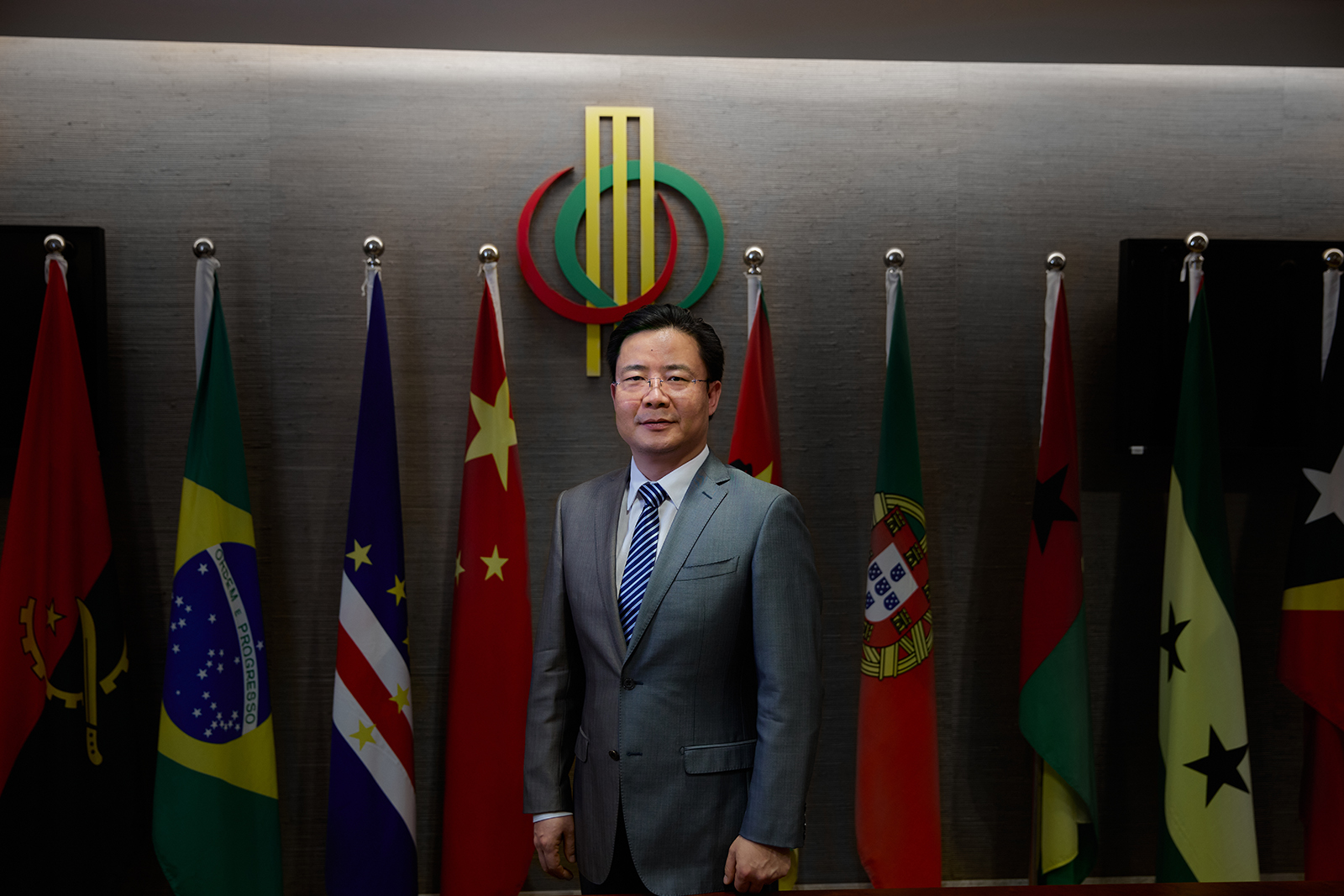 Ding Tian who has been Deputy Secretary-General of Forum Macao since 2017