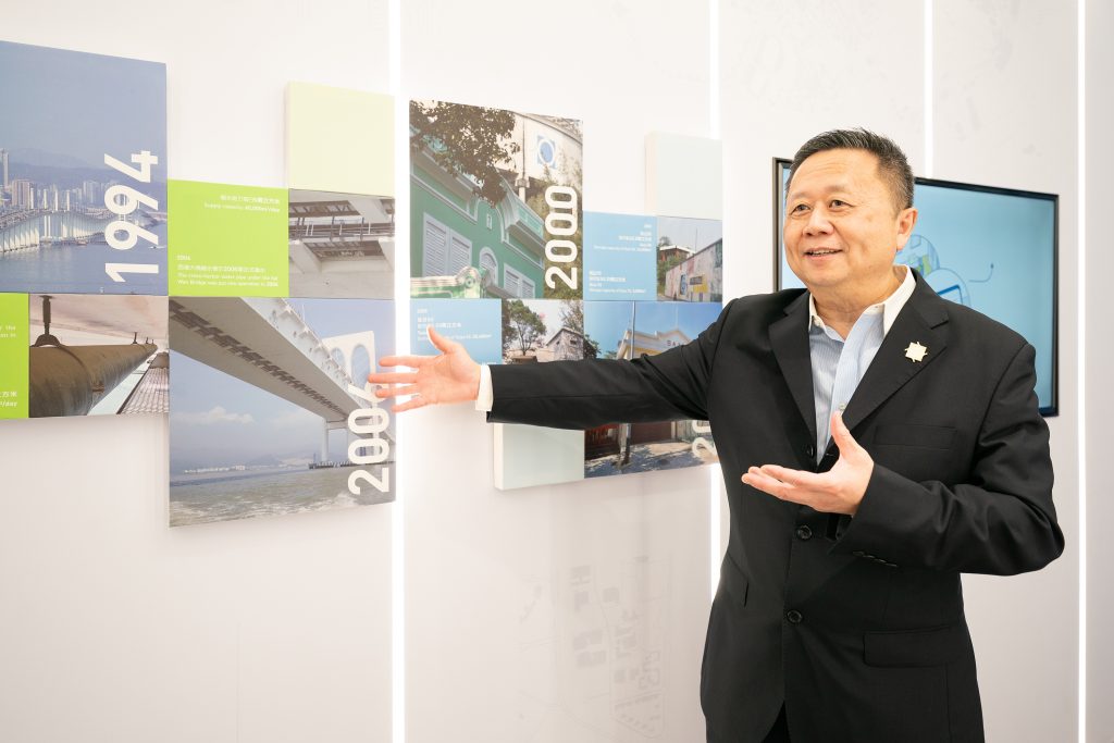 Oscar Chu, deputy general manager of Macao Water