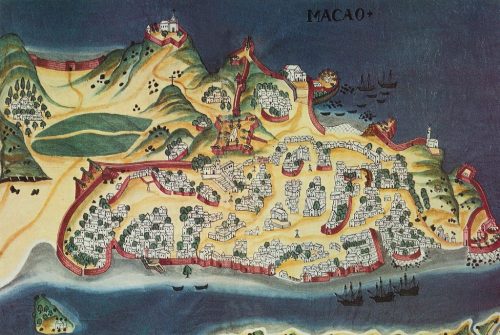 Map of Macao