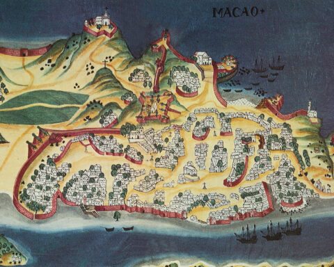Map of Macao