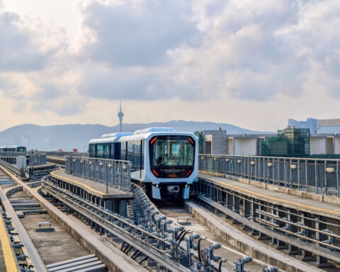 LRT lines Macao