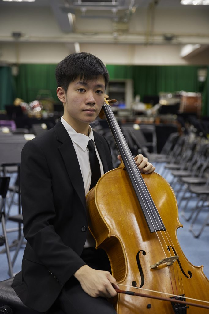 MYSO principal cello Edward Chio