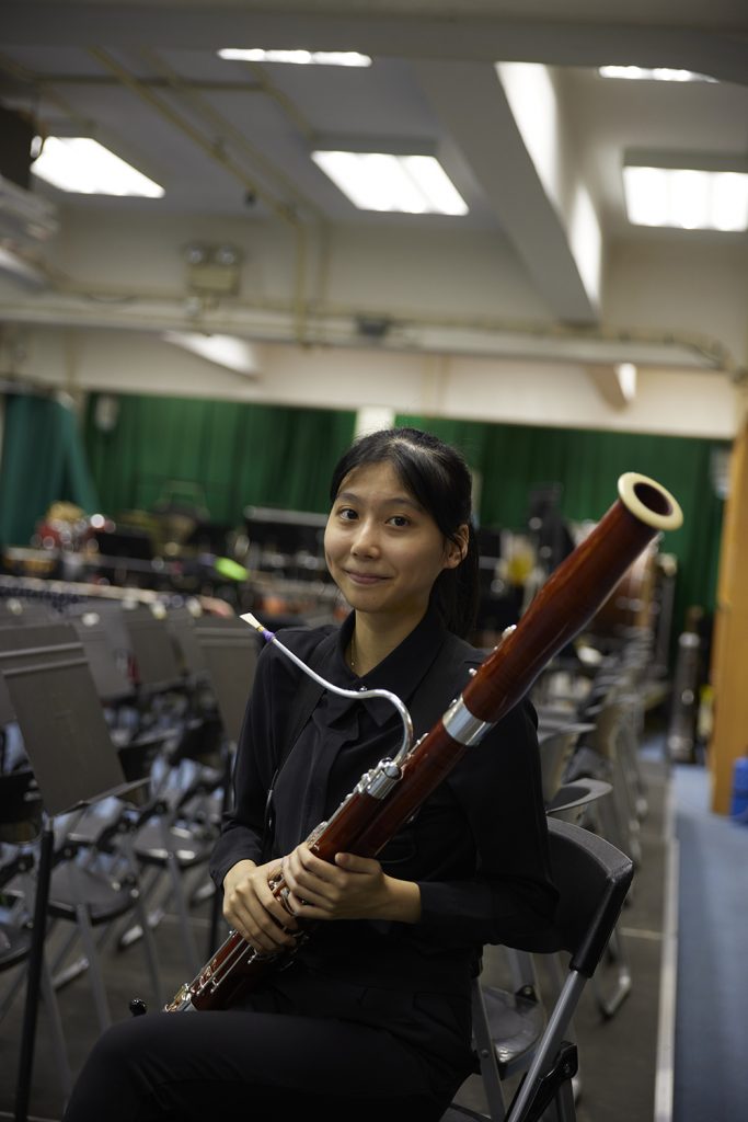MYSO principal bassoon Kelly Chan
