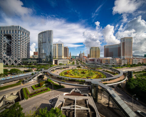 Macao’s famous Cotai strip
