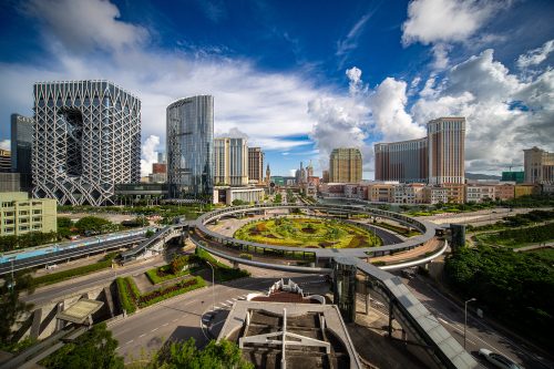 Macao’s famous Cotai strip