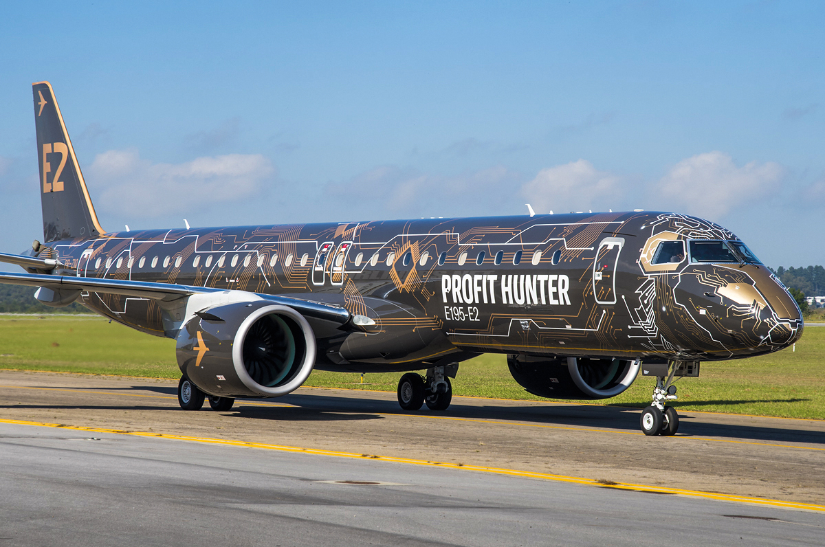 Embraer’s TechLion E195-E2