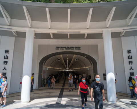 Its elegant and inviting design has made Guia Hill Pedestrian Tunnel popular with young and old alike