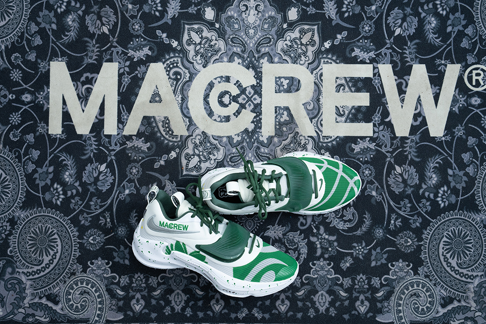 Maccrew turns mass-produced sneakers into bespoke artwork, personalised for each customer