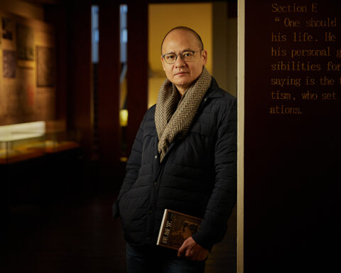 Full-time civil servant and part-time author Joe Tang