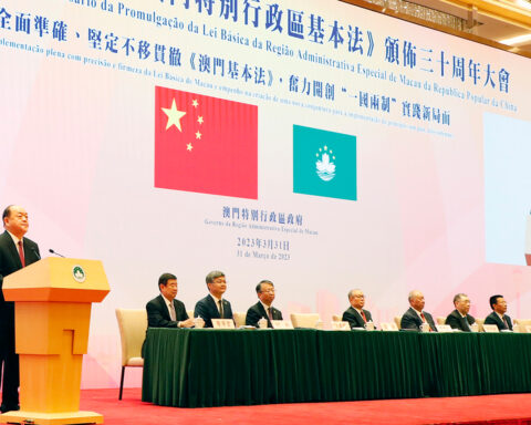 Macao Basic Law_Chief Executive Ho Iat Seng marked the historic 30th anniversary alongside Macao and mainland officials