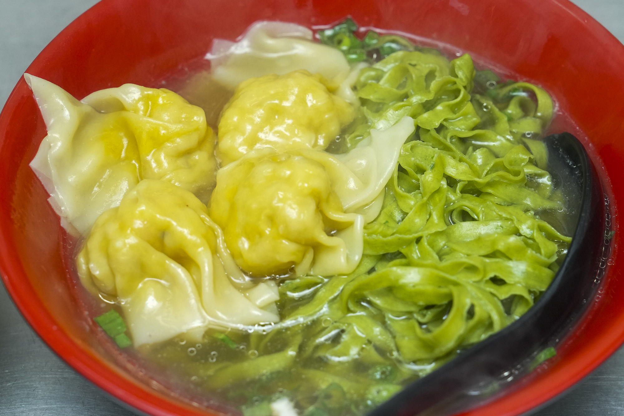 Ao’s Japanese-inspired green noodles are one of Ching Kei's most popular dishes