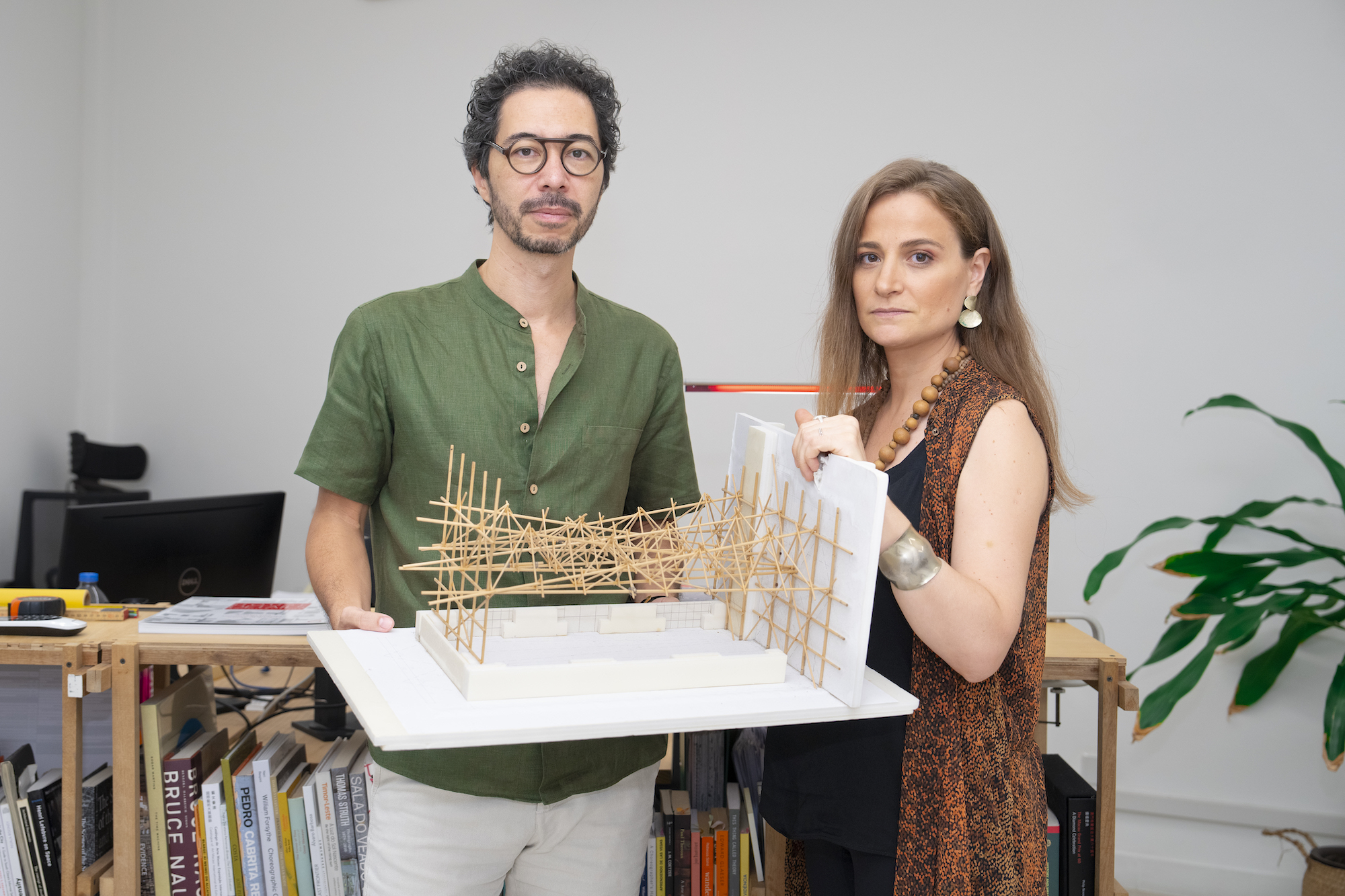 João Ó (left) and Rita Machado