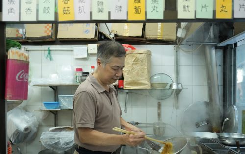 Ao Chi Keong learned to cook as a teen working under his uncle, Mr Yip, the original owner of Ching Kei
