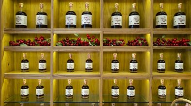 Ginja do Senado honours the sweet Portuguese liqueur ginjinha, a morello cherry-infused brandy