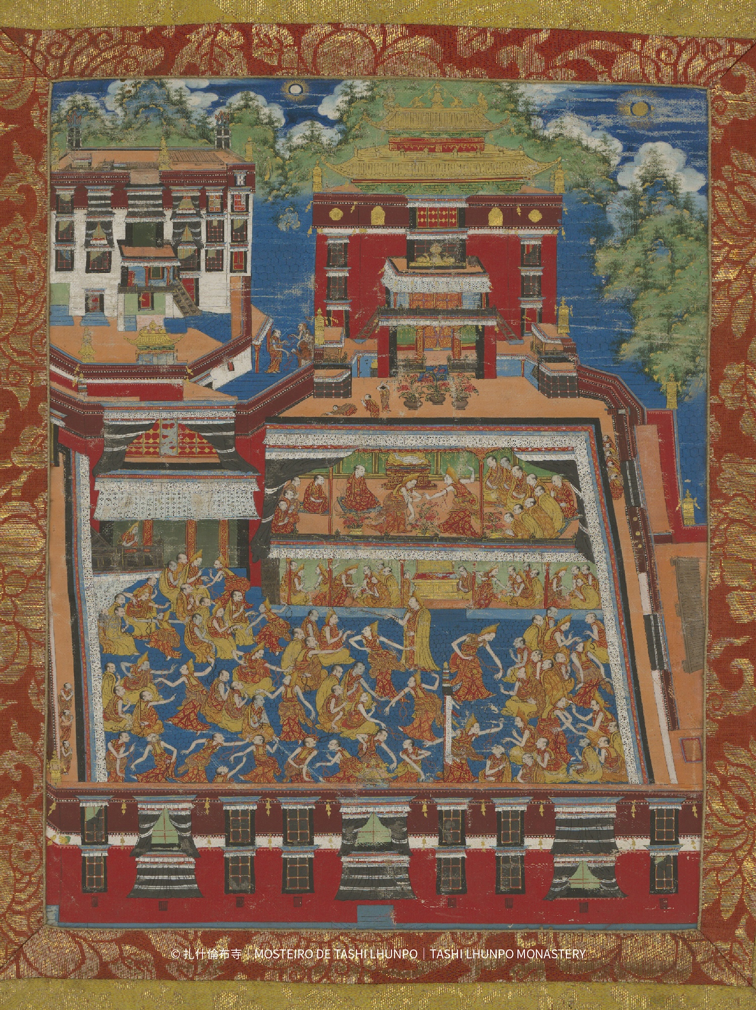 Tashi Lhunpo Monastery under the fifth Panchen Lama (17-18th century)