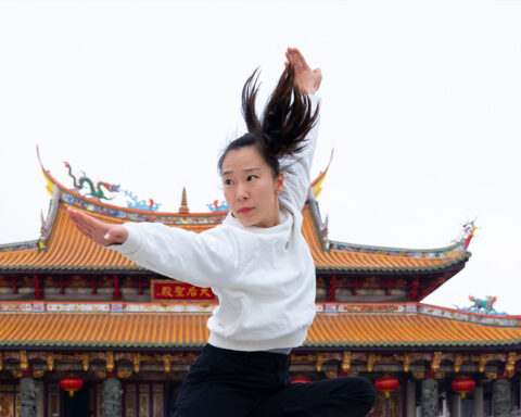 Li Yi Macao Wushu athlete