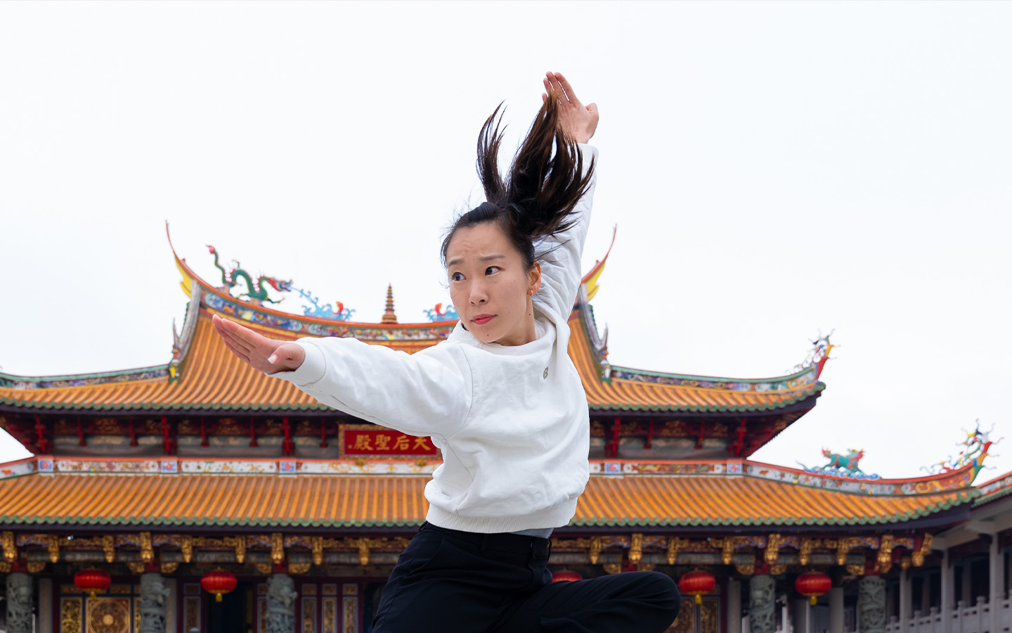Li Yi Macao Wushu athlete