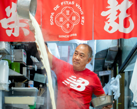 At 65, Ving Kei's Lei Iat Wah has been hand-crafting tofu for nearly half his life