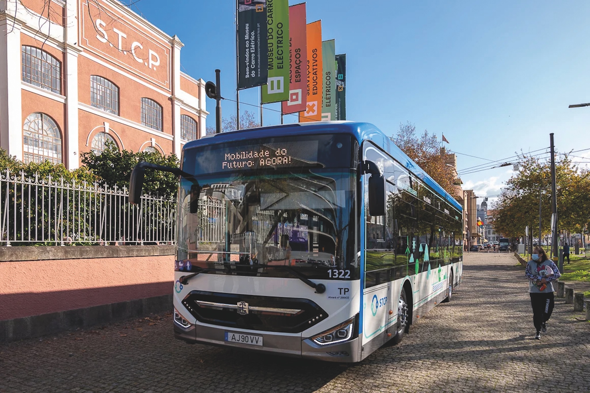 The fully electric Zhongtong Buses will provide quality transit while cutting CO2 emissions in the city