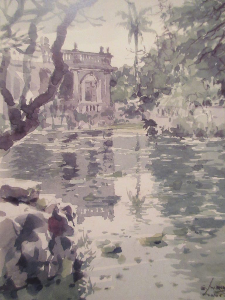 Lou Lim Ieoc Garden (1945) Watercolour