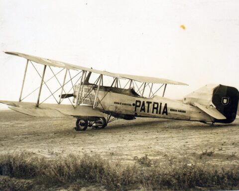 While her pilots survived the perilous journey, the Pátria was not so lucky