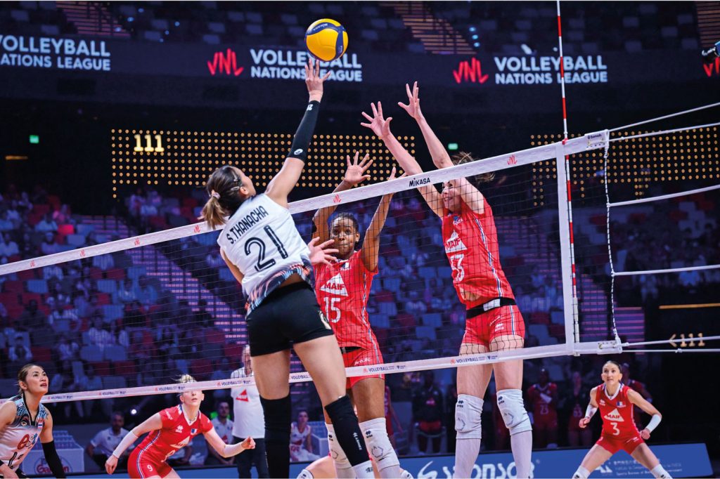 Women’s volleyball tournament makes a comeback