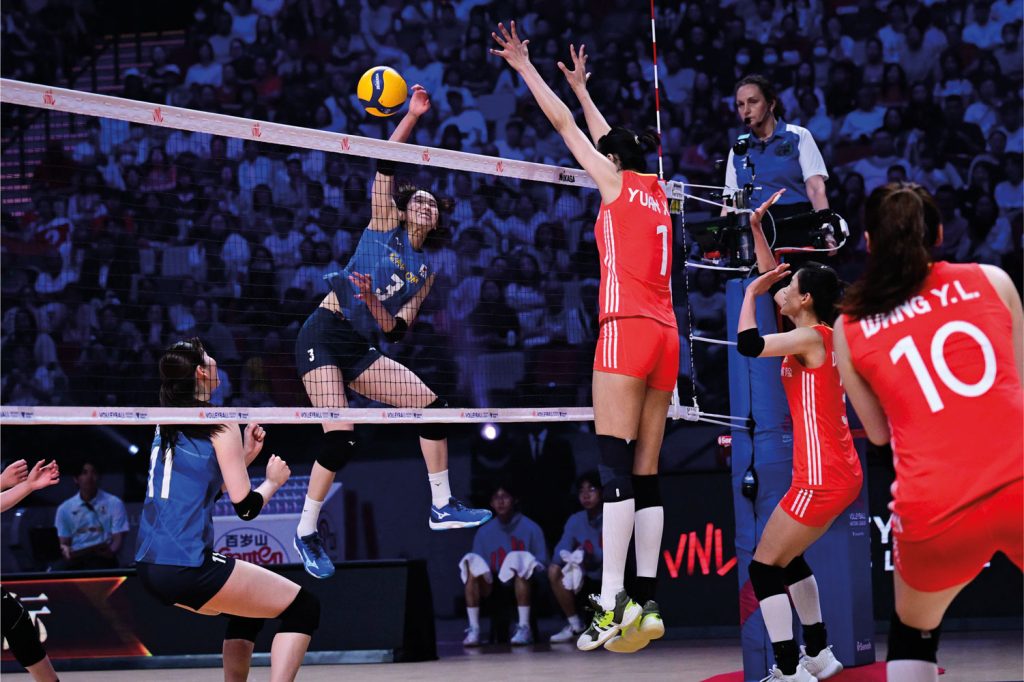 Women’s volleyball tournament makes a comeback