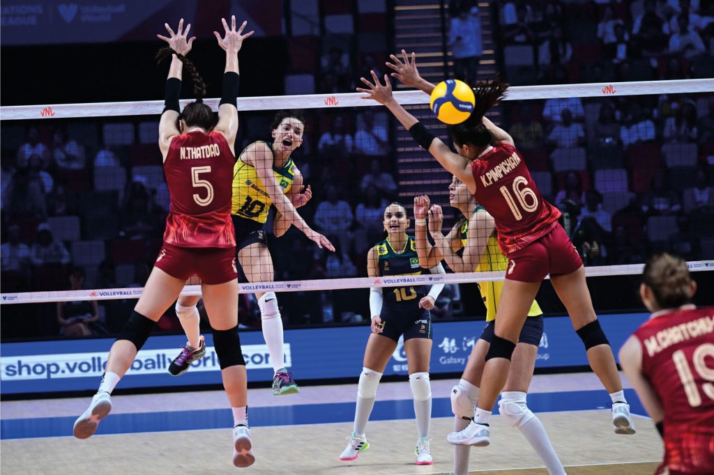 Women’s volleyball tournament makes a comeback