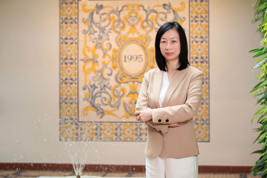 Macao University of Tourism Rector Fanny Vong