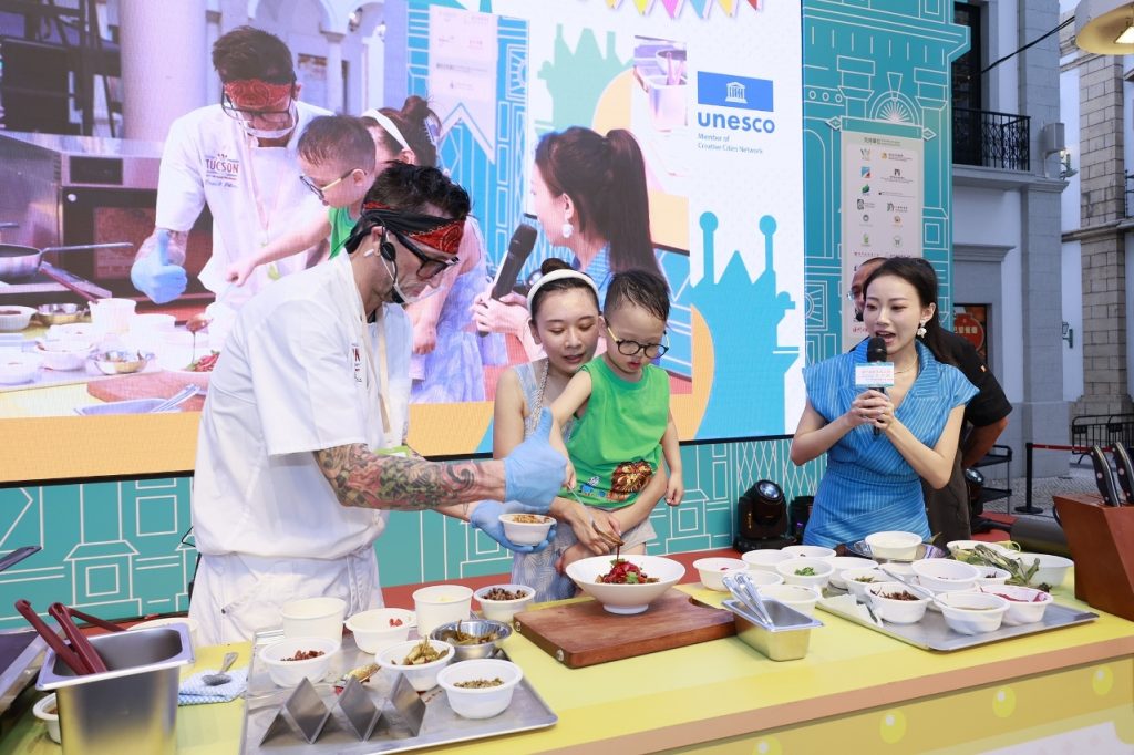 Top chefs from 26 Cities of Gastronomy presented live cooking demonstrations