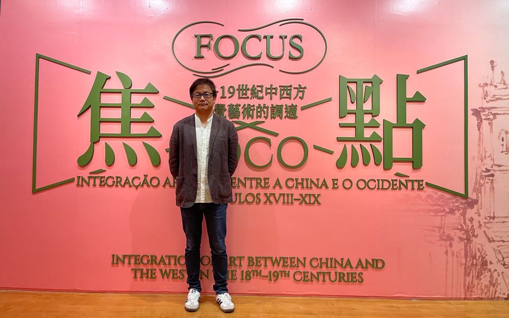 Curator Ng Fong Chao encourages people to see the exhibition while they can