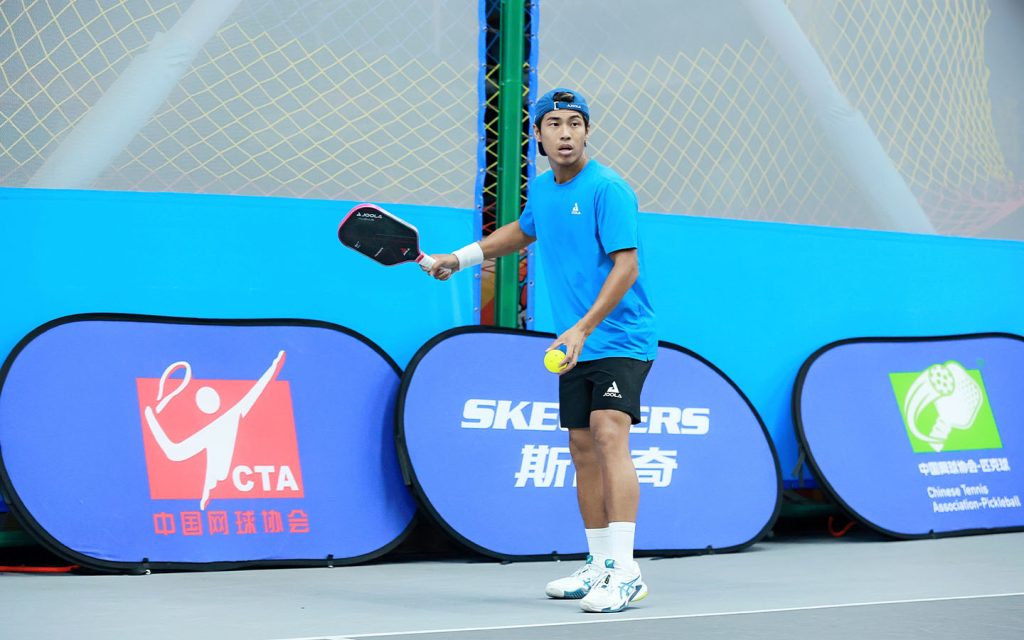 Leung switched from tennis to pickleball last year, enjoying the positive atmosphere at competitions