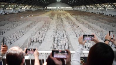 People flock to Xi’an to see the Terracotta Warriors in situ, standing tall in the mausoleum’s excavation pits