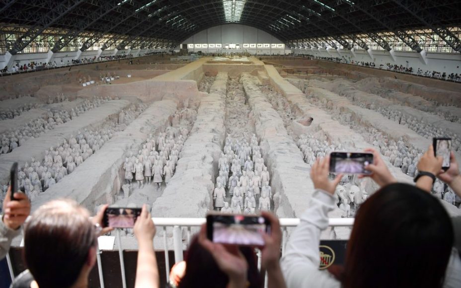 People flock to Xi’an to see the Terracotta Warriors in situ, standing tall in the mausoleum’s excavation pits