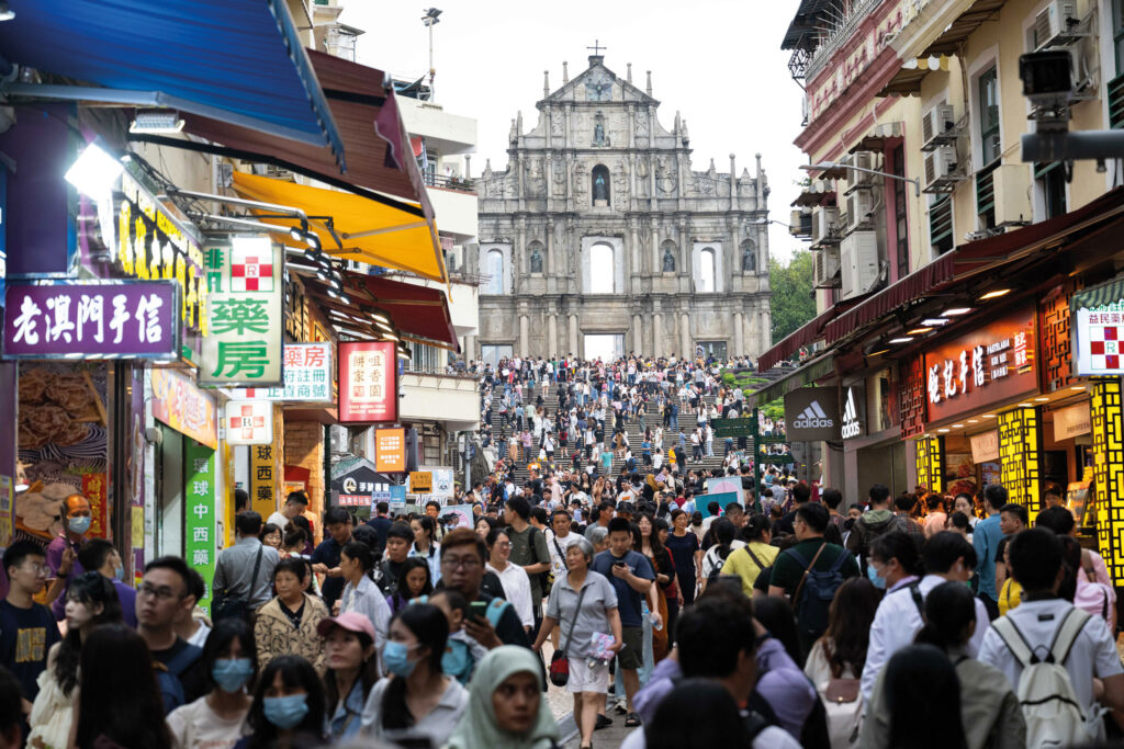 The imposing frontispiece now known as the Ruins of St Paul’s has become an icon of Macao