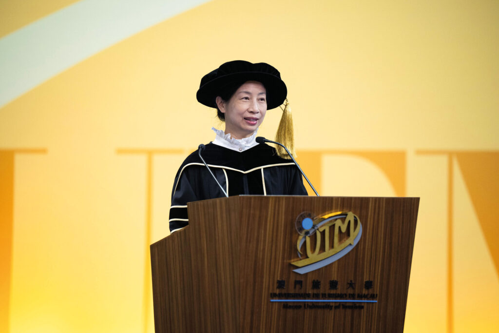 Macao University of Tourism President Fanny Vong