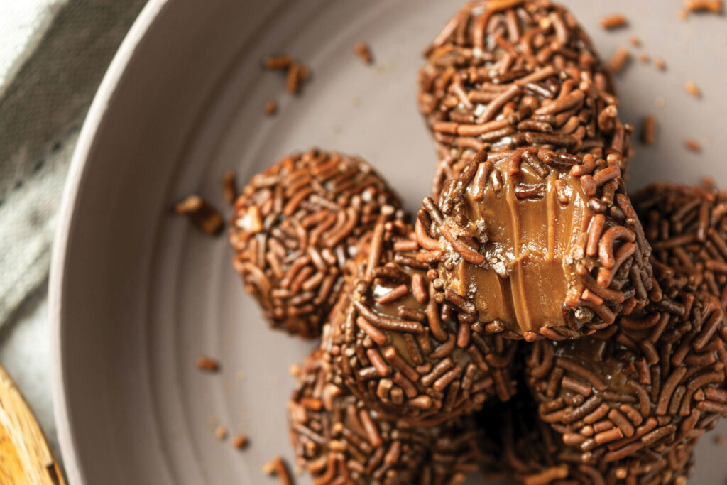 Every Lusofonia, festival-goers flock to the Brazil stall for the country’s much-loved sweet treat, brigadeiros