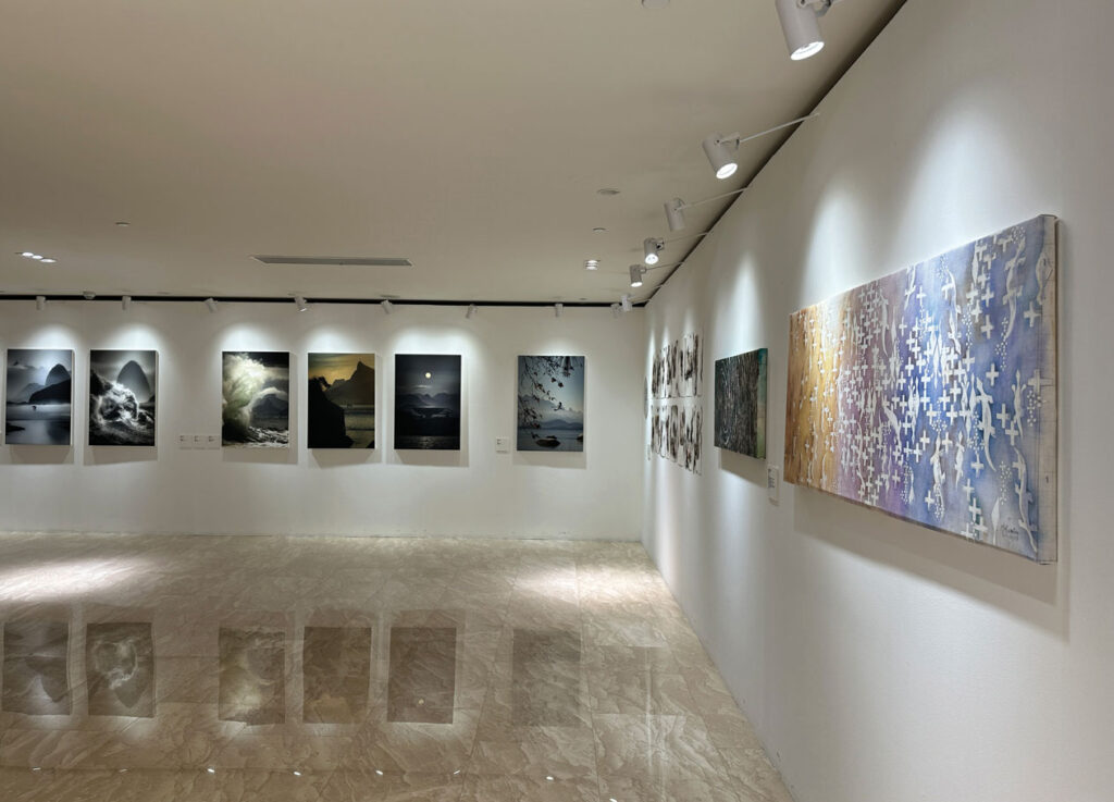 Cultural Week’s art exhibition “Lusophone Polychromies” featured artists like Brazilian Luiz Bhering whose nature photography captures a striking play between light and dark