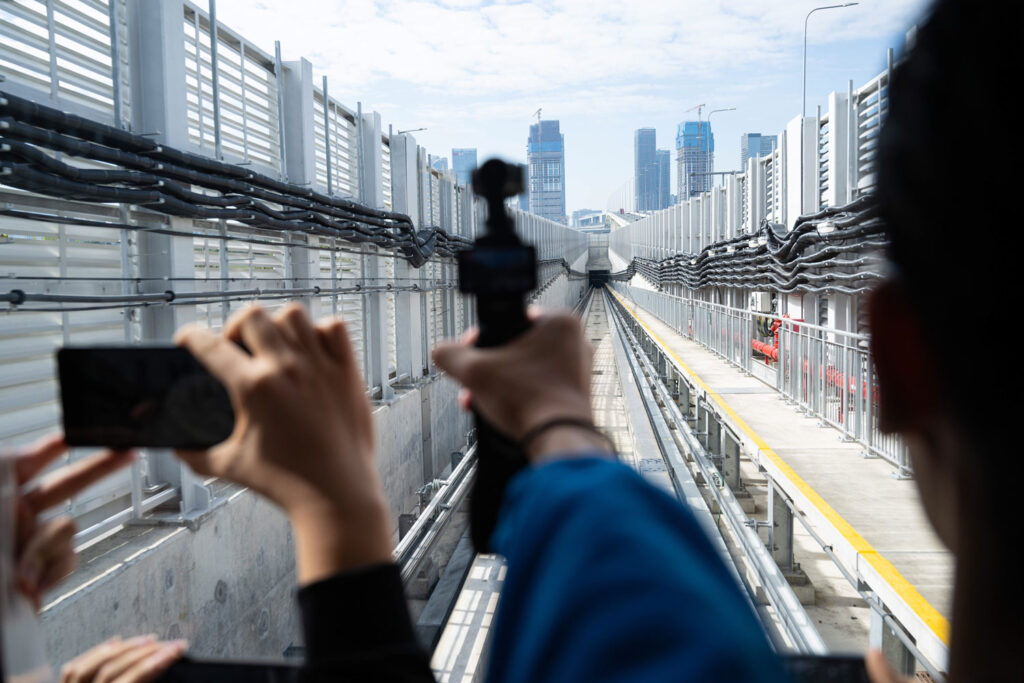 Almost half of the Hengqin Line is a tunnel running under the body of water that separates Macao’s western flank from the mainland