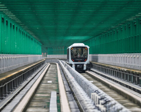 Macao’s LRT system is still expanding. The East Line, terminating at the Border Gate, is the next major track scheduled to open