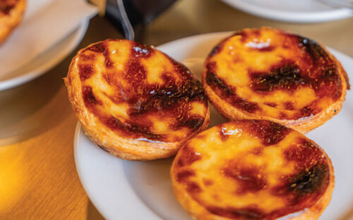 Pasteis de nata may look familiar but the taste is uniquely Portuguese Pasteis de nata may look familiar but the taste is uniquely Portuguese