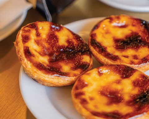 Pasteis de nata may look familiar but the taste is uniquely Portuguese